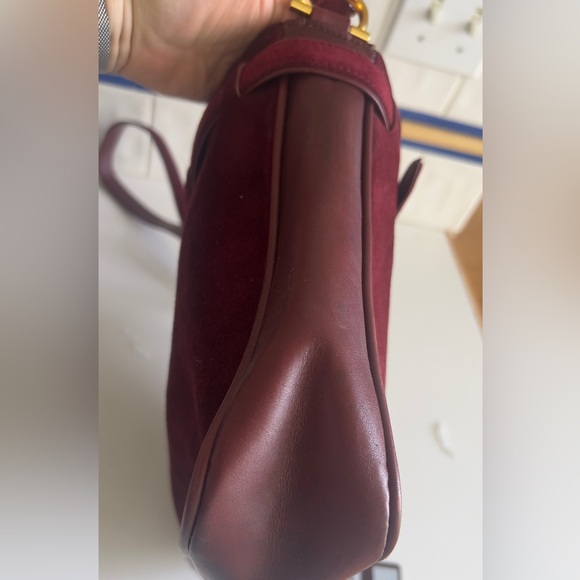 Cartier Vintage Mint Suede Purse from Paris - Picture 8 of 12